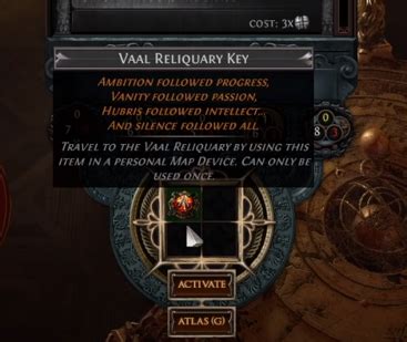 reliquary keys poe.